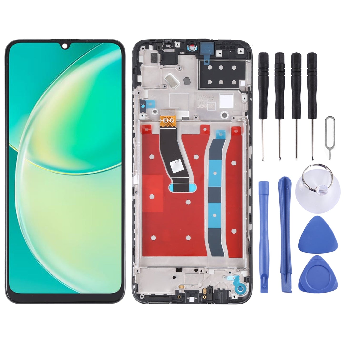 Original LCD Screen for Huawei Nova Y60 Digitizer Full Assembly with Frame