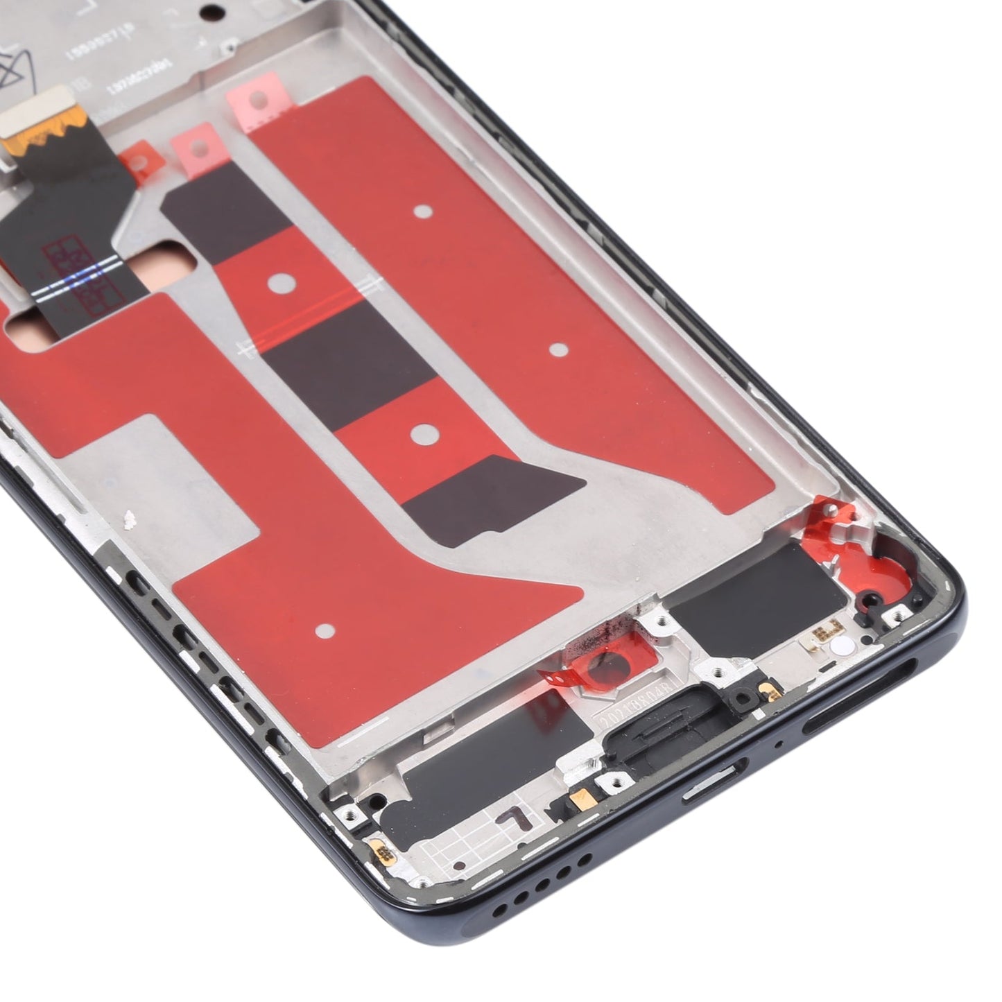 Original OLED LCD Screen for Huawei Nova 9 Digitizer Full Assembly with Frame(Black)