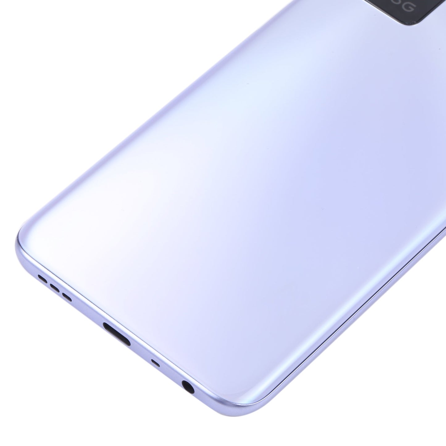 For OPPO A56 5G Battery Back Cover with Middle Frame (Purple)