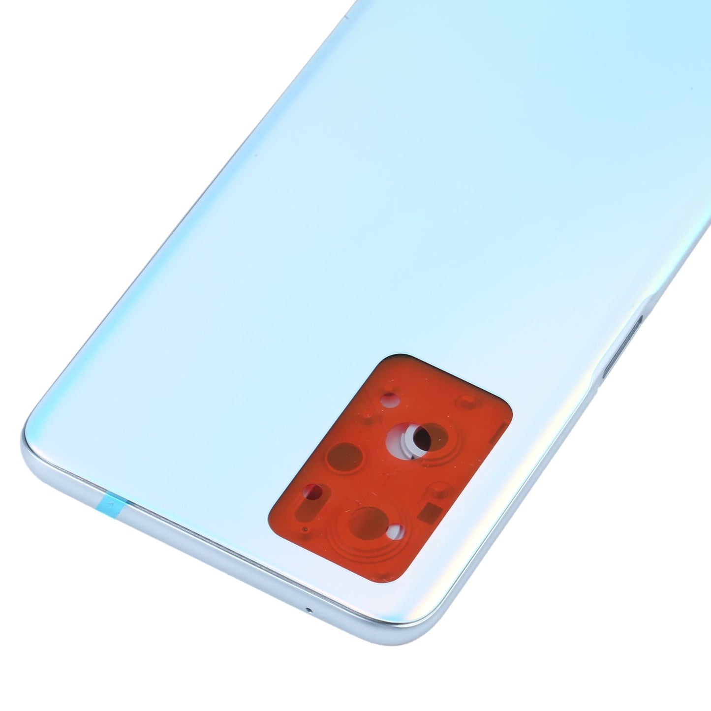 For OPPO A36/A76 Battery Back Cover with Middle Frame (Blue)