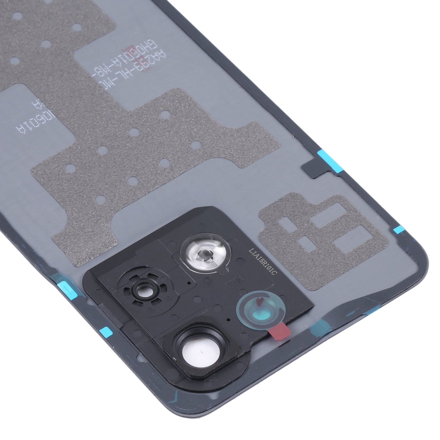 For OPPO Reno8 Original Battery Back Cover with Camera Lens Cover(Black)