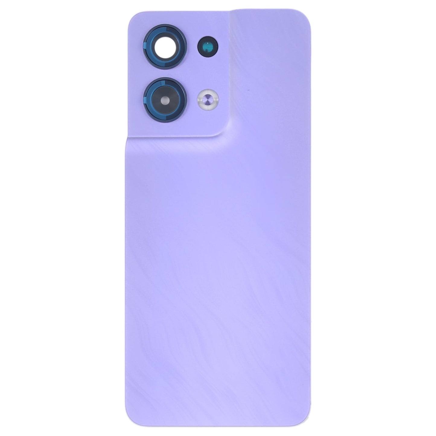 For OPPO Reno8 Original Battery Back Cover with Camera Lens Cover(Purple)