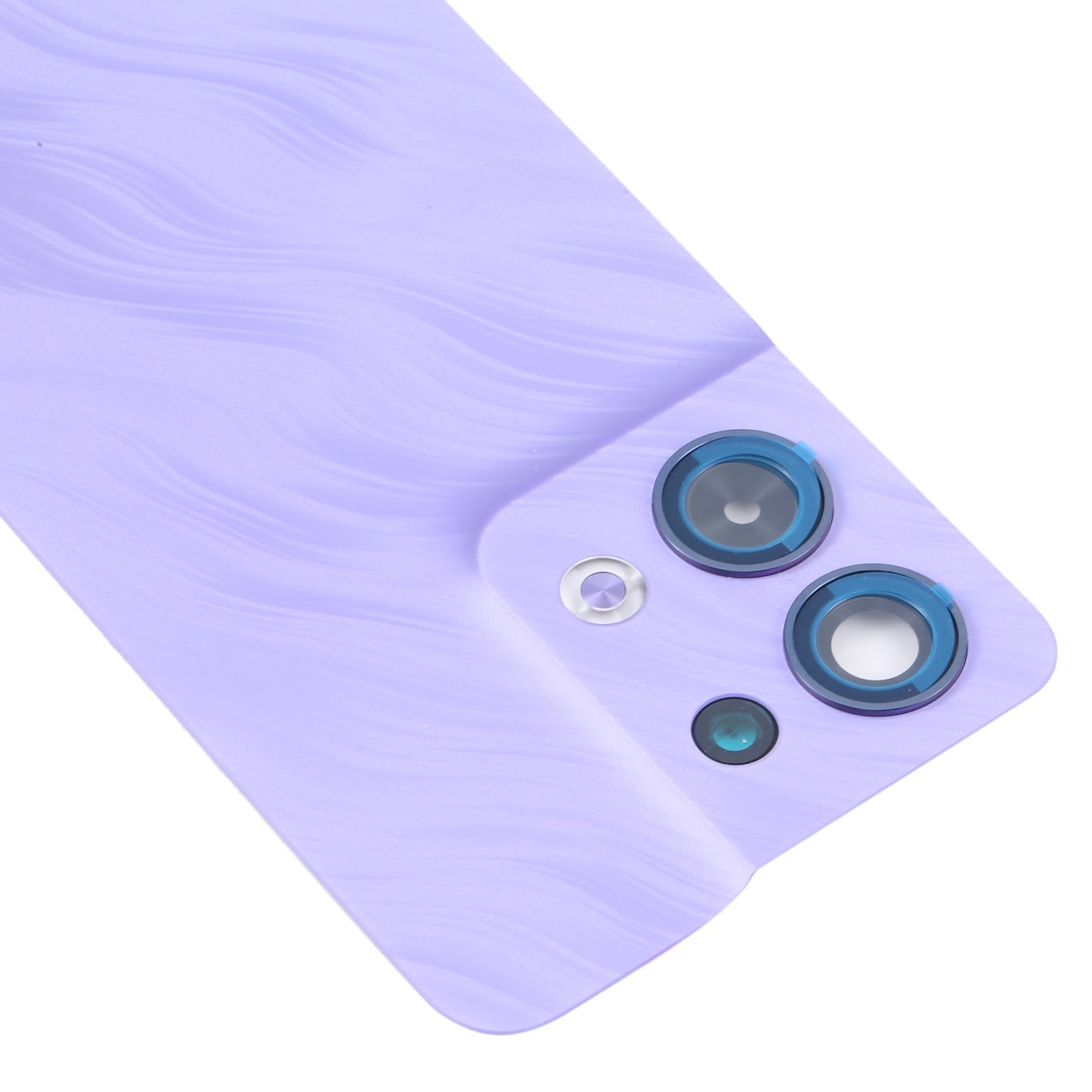 For OPPO Reno8 Original Battery Back Cover with Camera Lens Cover(Purple)