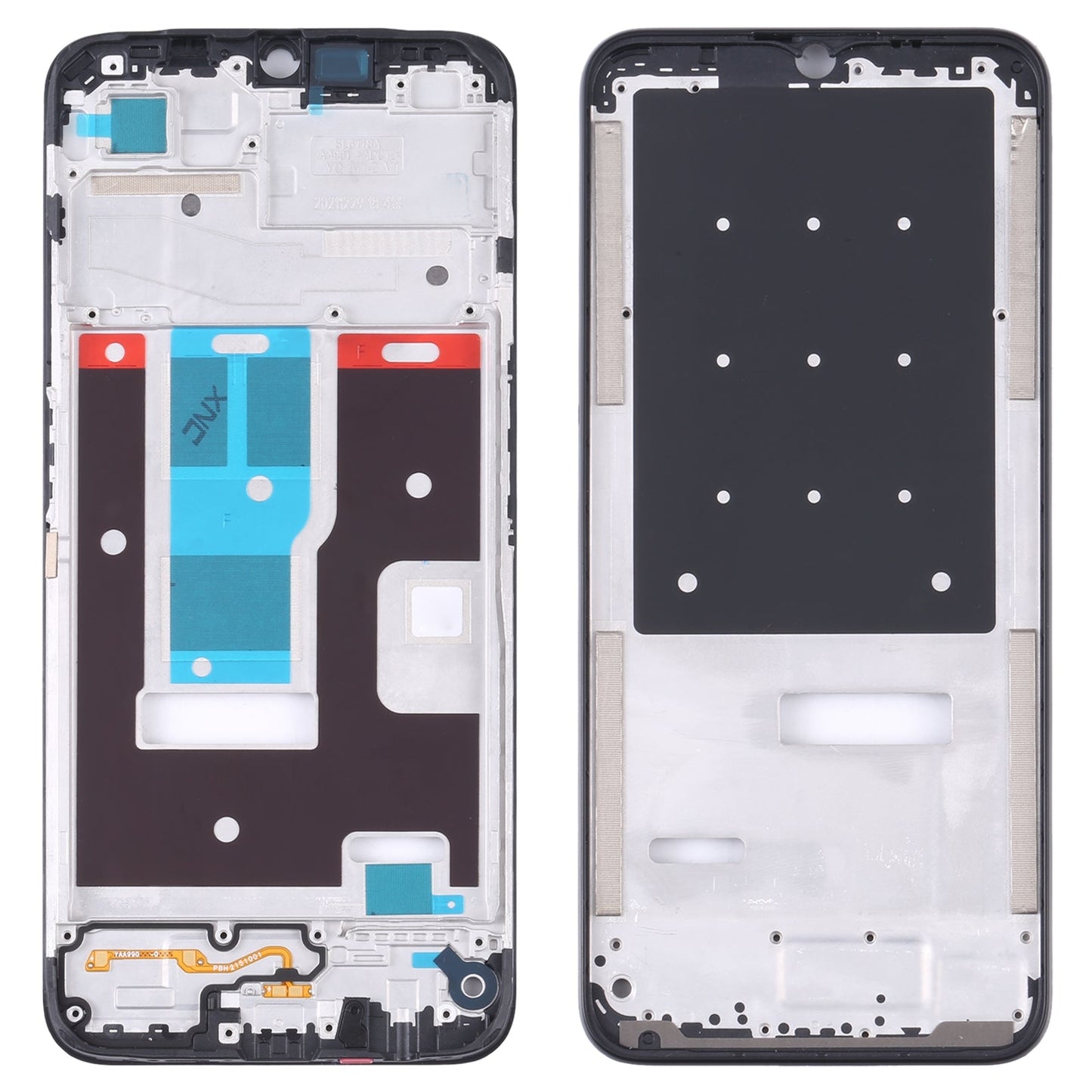 For Realme C31 Front Housing LCD Frame Bezel Plate