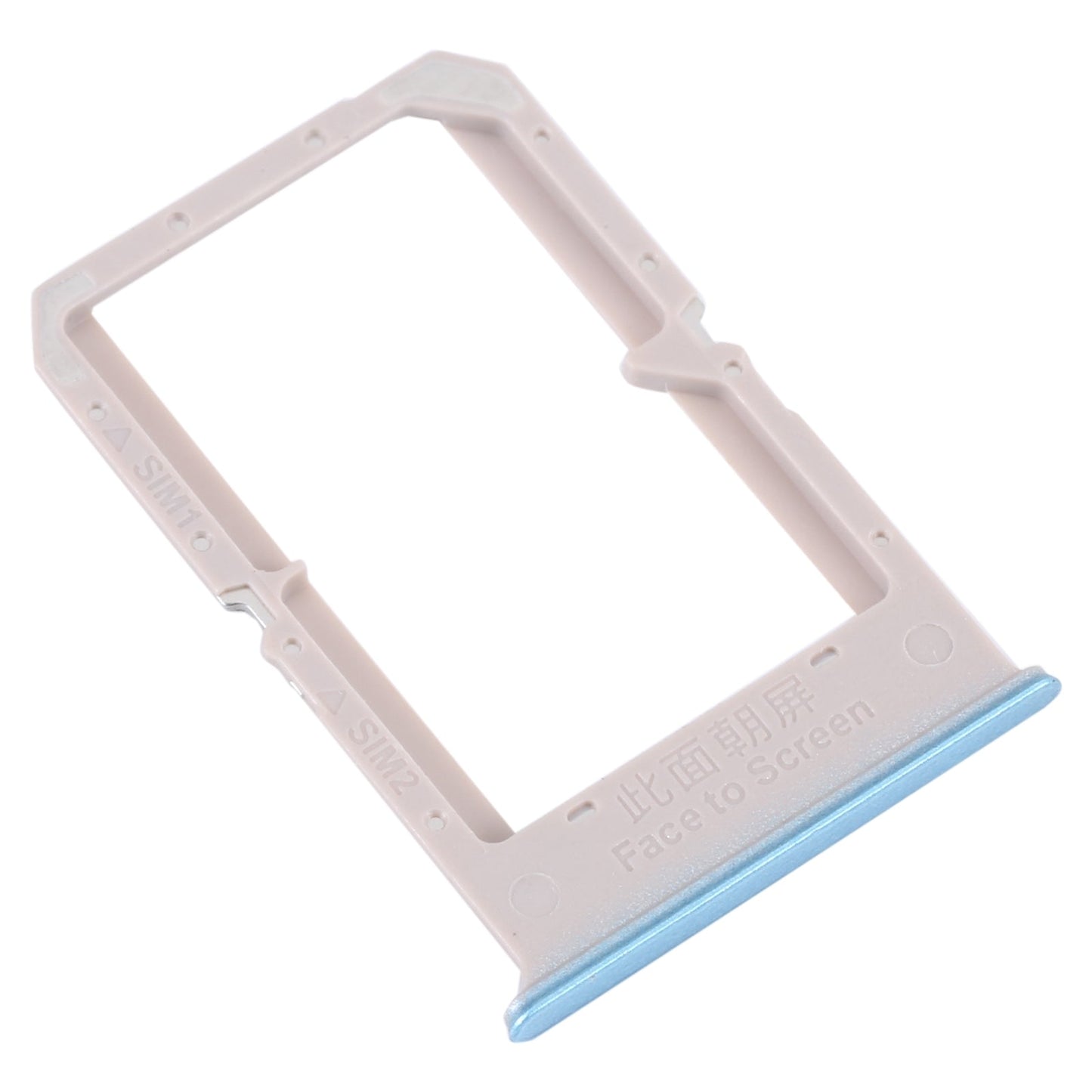 For OPPO A72 4G / A92 4G SIM Card Tray + SIM Card Tray (Blue)