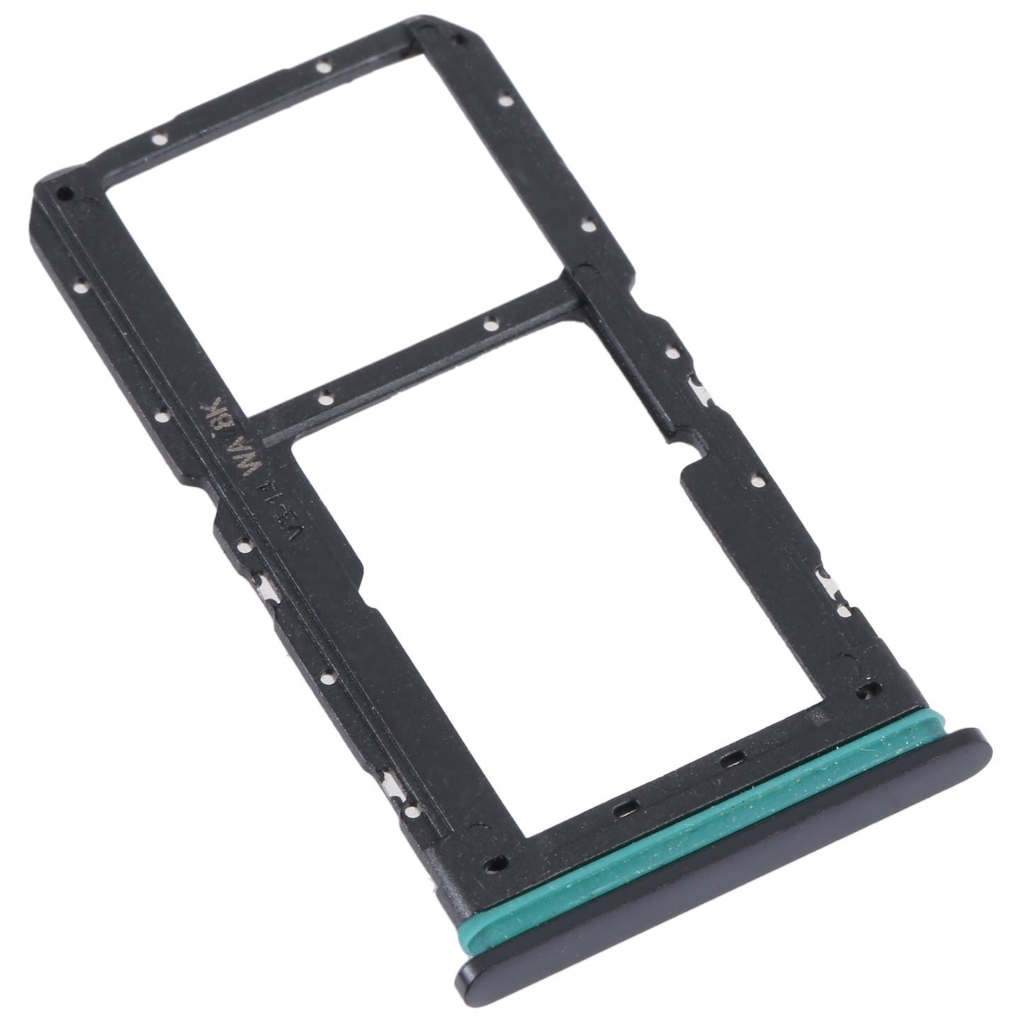 For OPPO Reno SIM Card Tray + SIM / Micro SD Card Tray (Black)