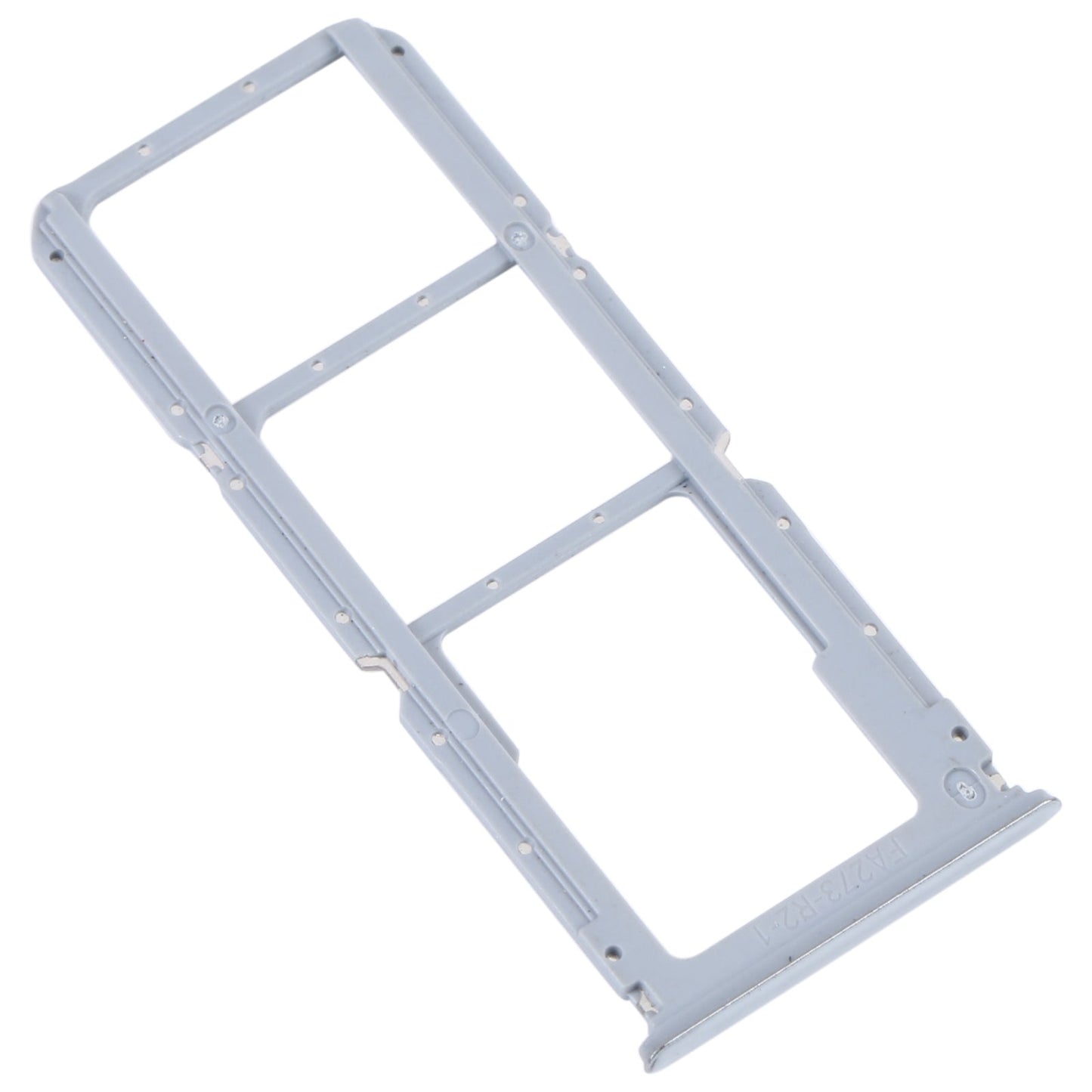 For OPPO K9S SIM Card Tray + SIM Card Tray + Micro SD Card Tray (Silver)