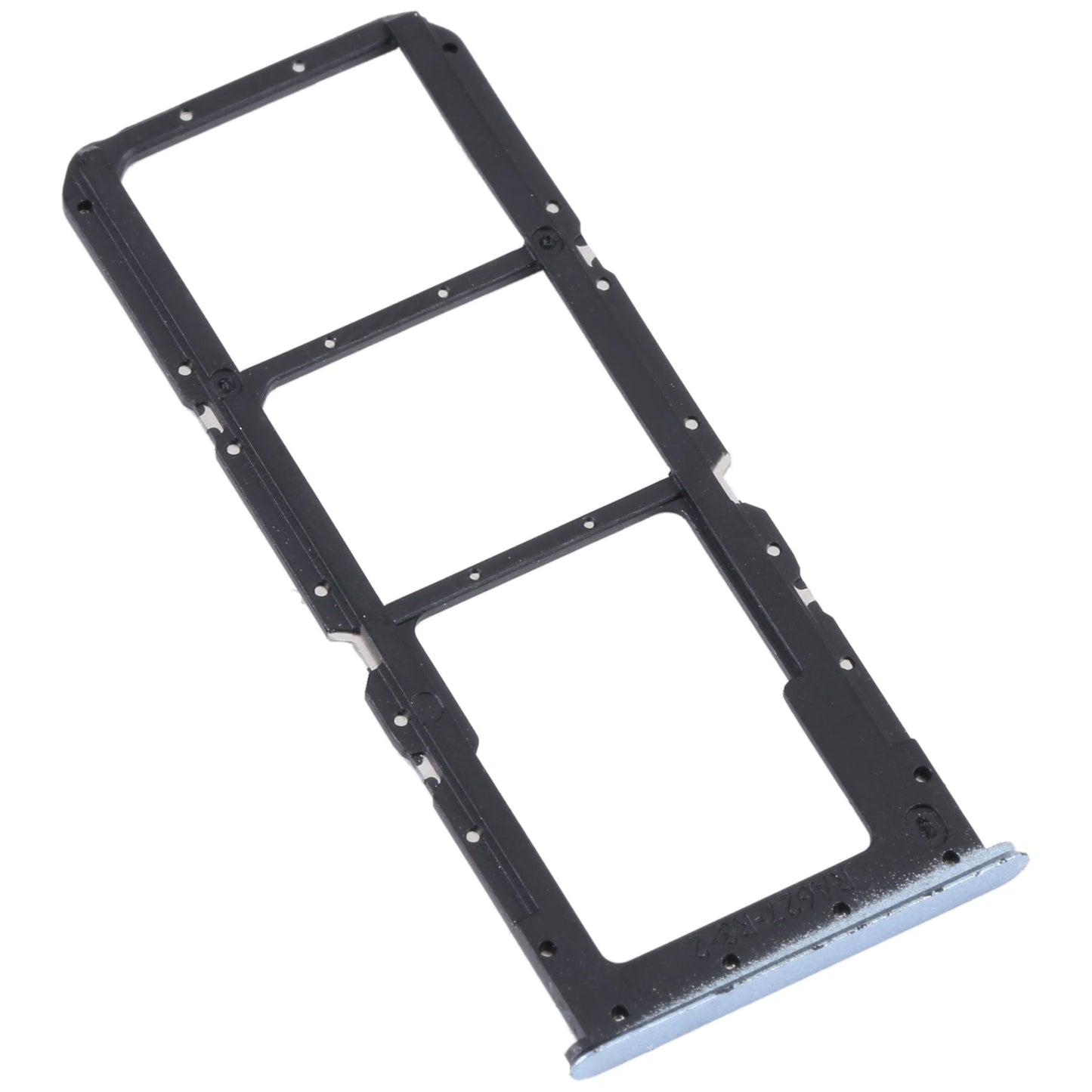 For OPPO K9x SIM Card Tray + SIM Card Tray + Micro SD Card Tray (Blue)