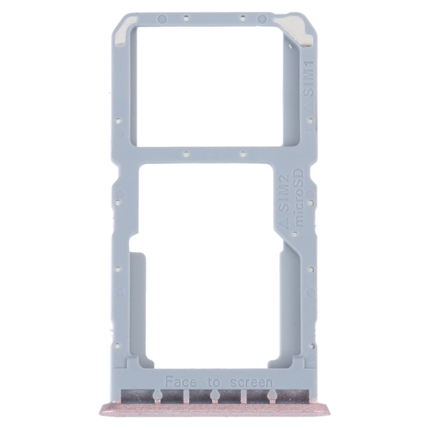 For OPPO A96 China SIM Card Tray + SIM / Micro SD Card Tray (Pink)
