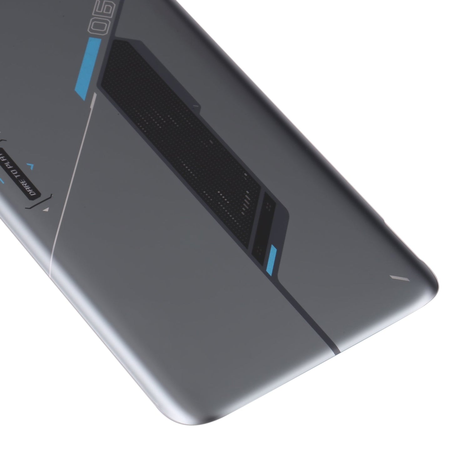 Original Glass Battery Back Cover for Asus ROG Phone 6 AI2201-C AI2201-F(Grey)