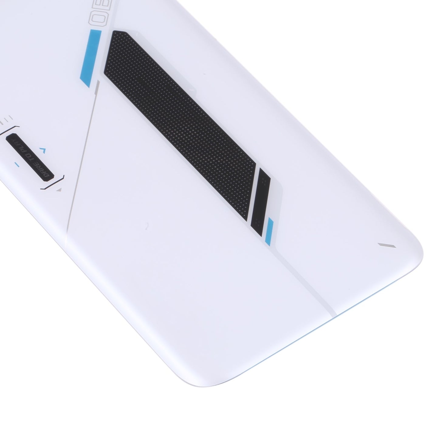 Original Glass Battery Back Cover for Asus ROG Phone 6 AI2201-C AI2201-F(White)