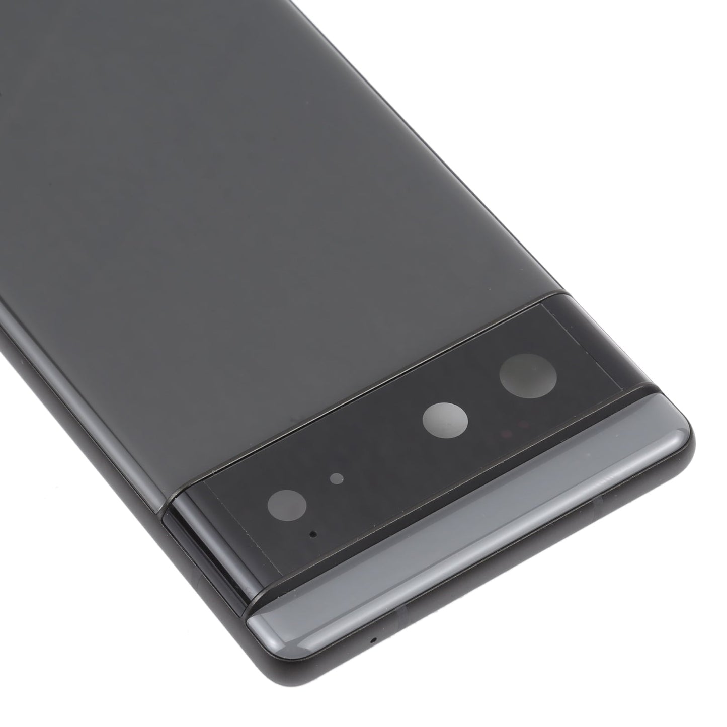 For Google Pixel 6 Battery Back Cover with Middle Frame(Black)