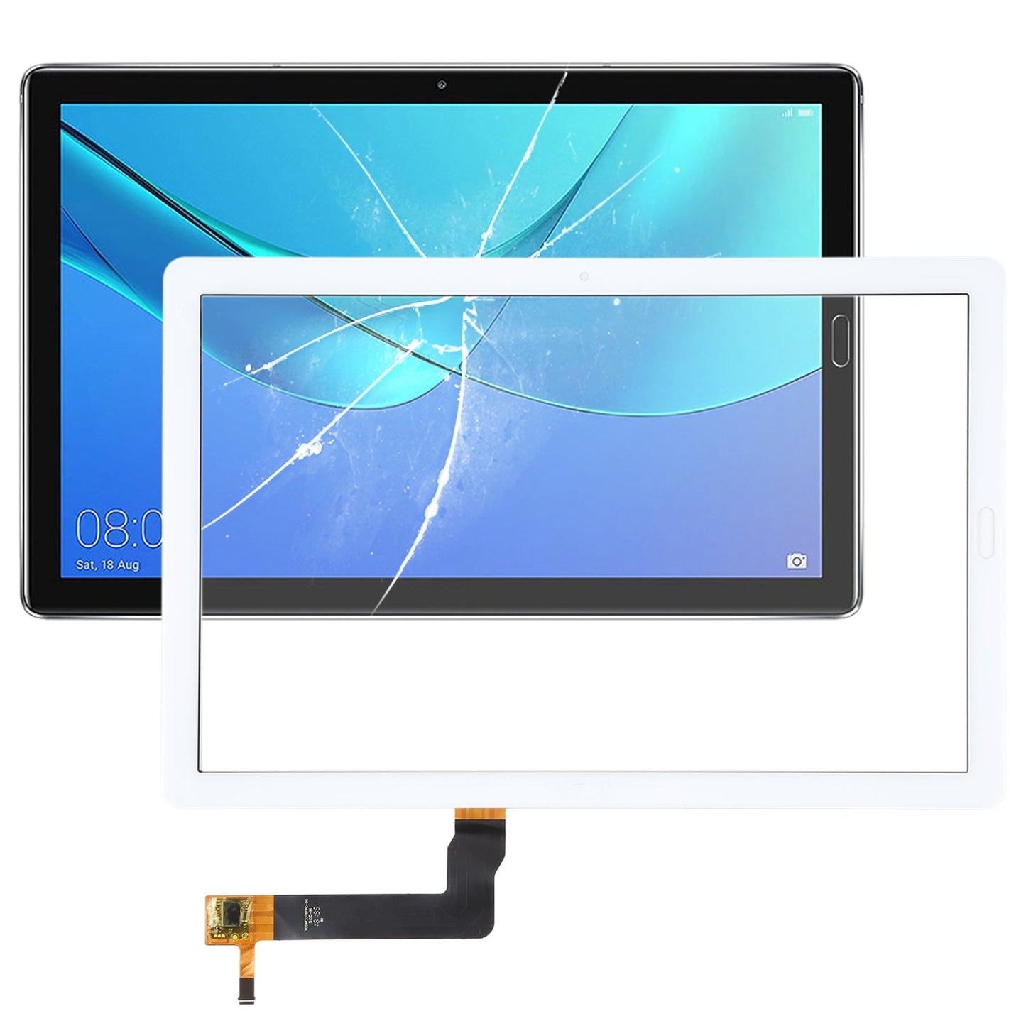Touch Panel For Huawei MediaPad M5 10.8(White)