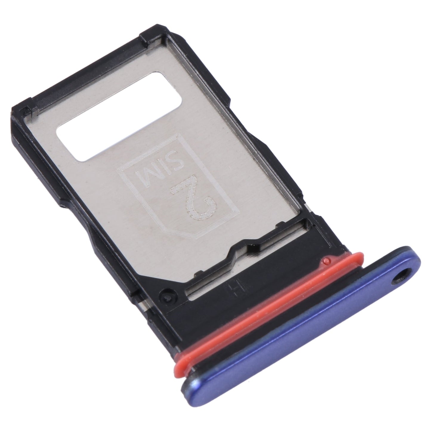 For Motorola Edge 30 Neo Original SIM Card Tray + SIM Card Tray (Purple)