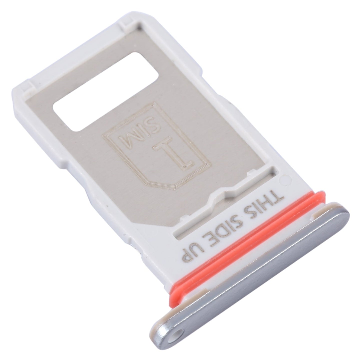 For Motorola Edge 30 Neo Original SIM Card Tray + SIM Card Tray (Silver)