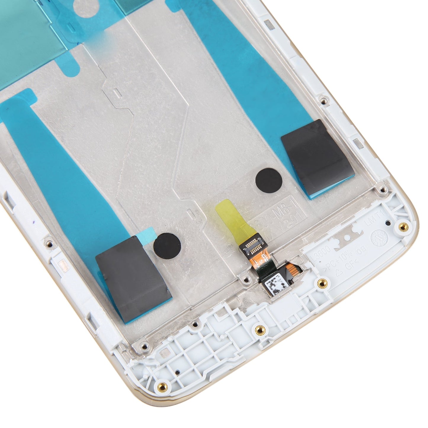 Original LCD Screen For Motorola Moto G4 Plus Digitizer Full Assembly With Frame(Gold)