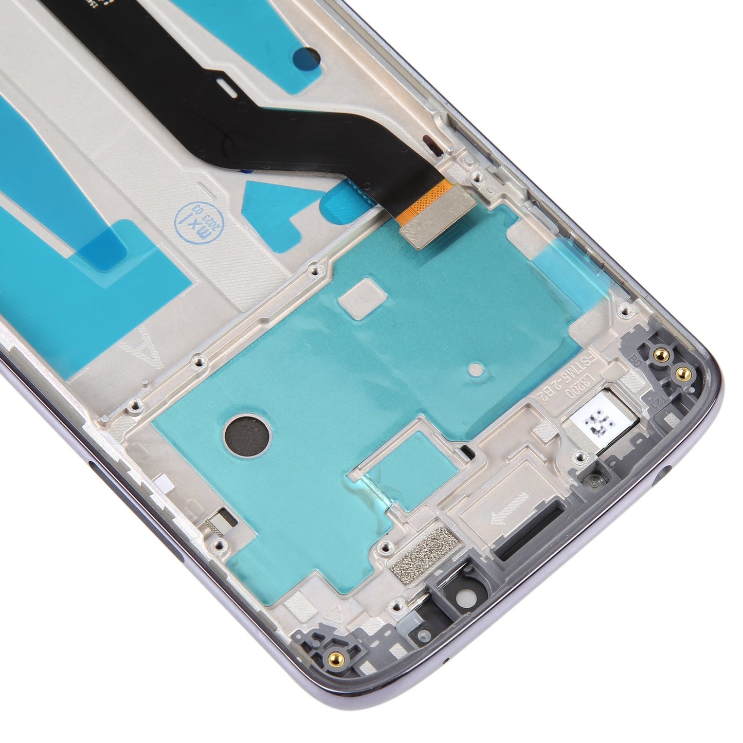 Original LCD Screen For Motorola Moto E5 Plus BRA Edition Digitizer Full Assembly With Frame(Purple)