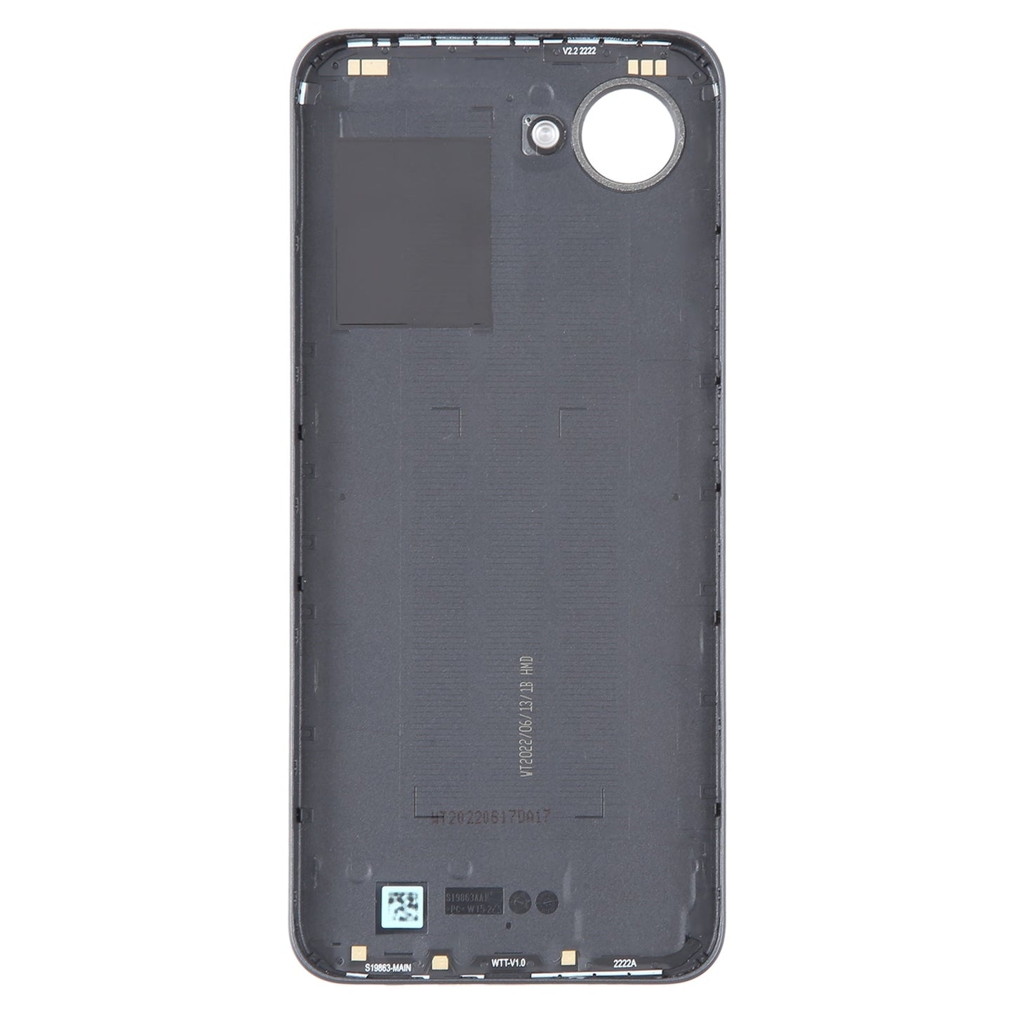 For Realme C30 Original Battery Back Cover(Black)