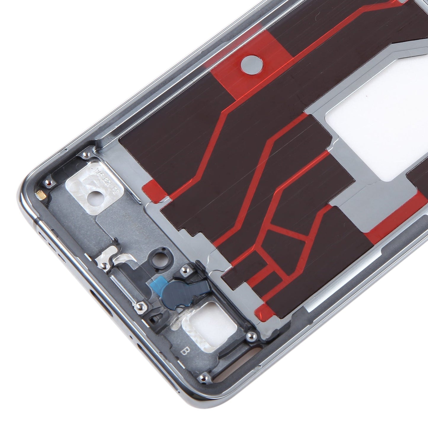 For OPPO Find X3 Original Front Housing LCD Frame Bezel Plate (Black)