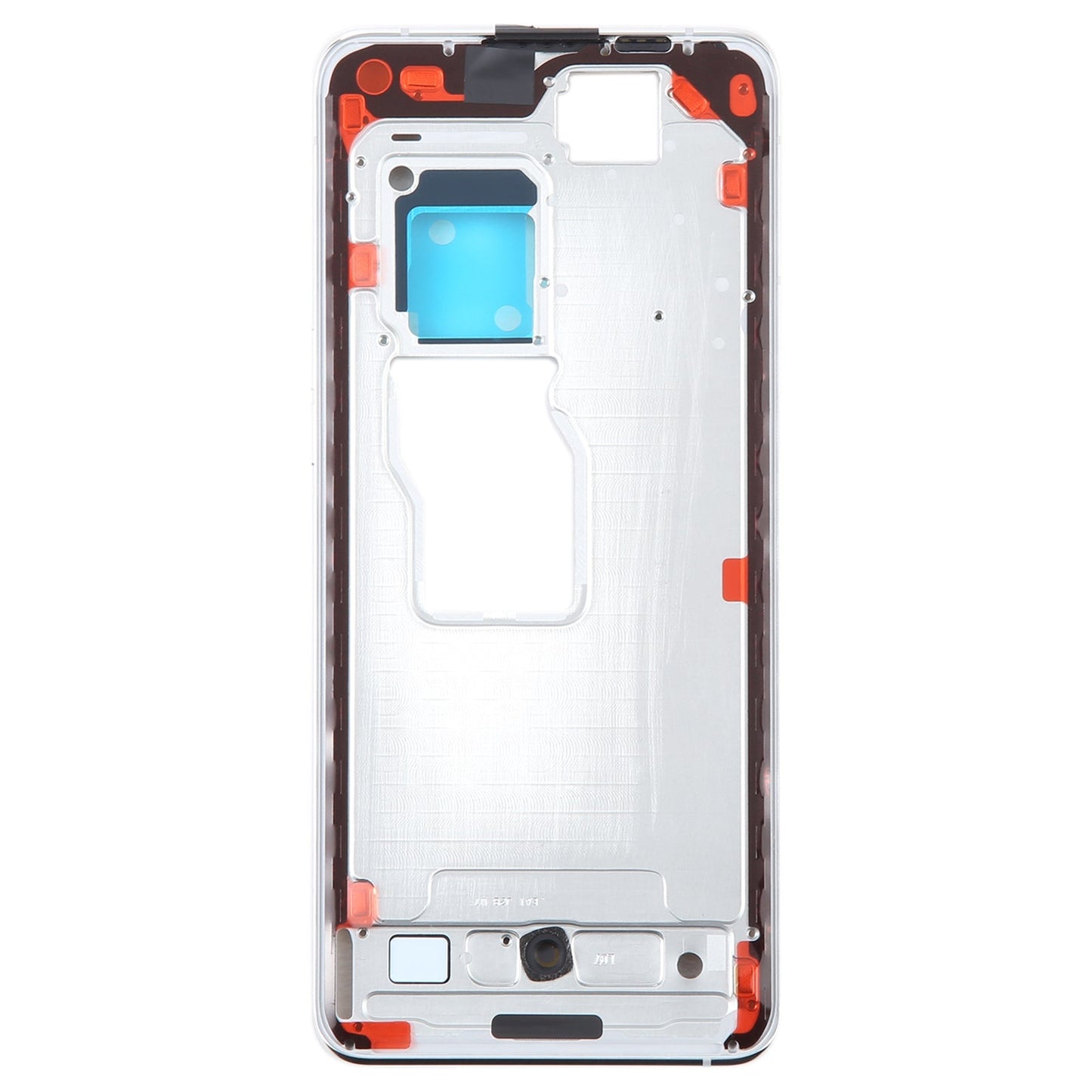 For OPPO Find X3 Pro Original Front Housing LCD Frame Bezel Plate (Silver)