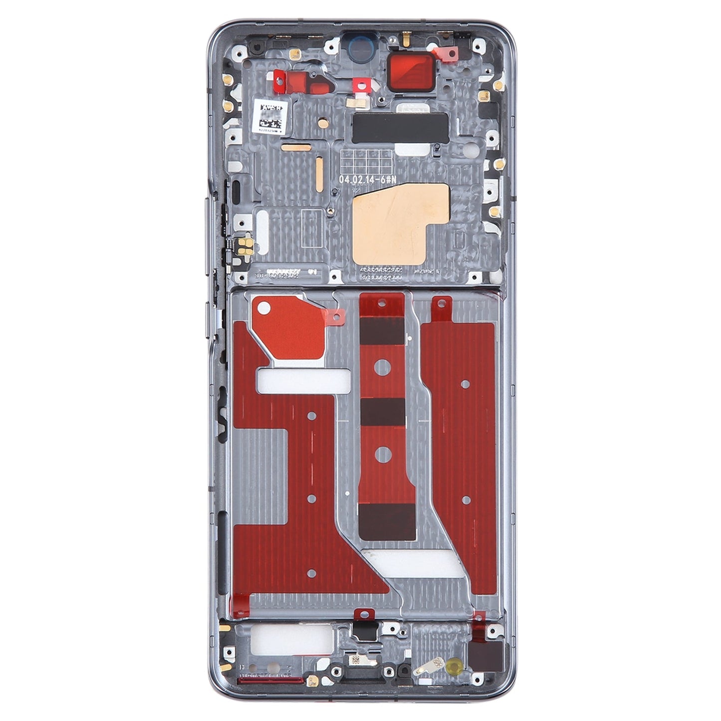 For Honor Magic4 Front Housing LCD Frame Bezel Plate(Black)