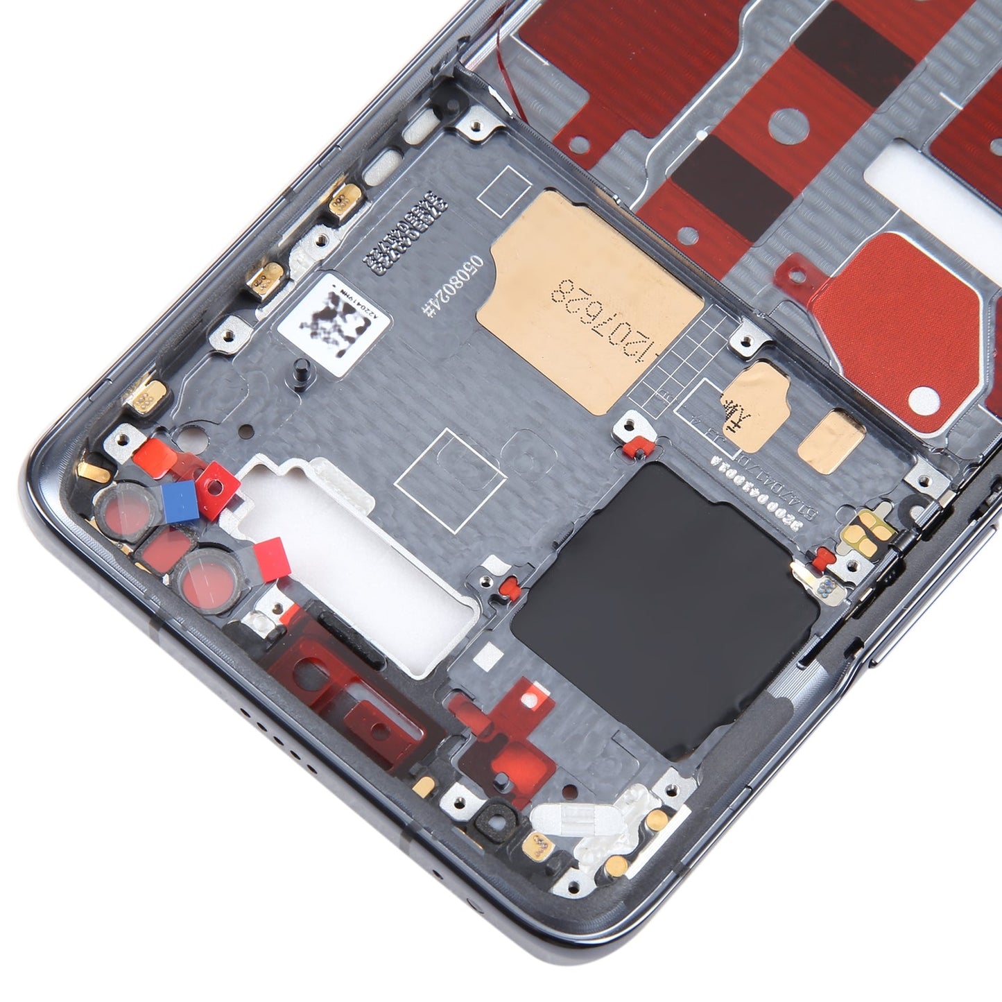 For Honor Magic4 Pro Front Housing LCD Frame Bezel Plate(Black)