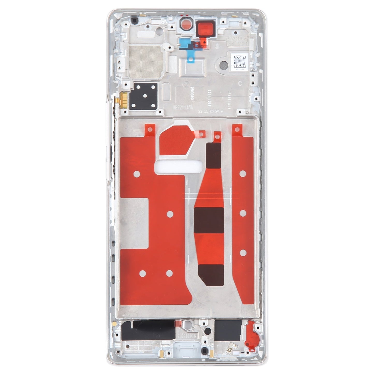 For Honor 60 Front Housing LCD Frame Bezel Plate(Gold)