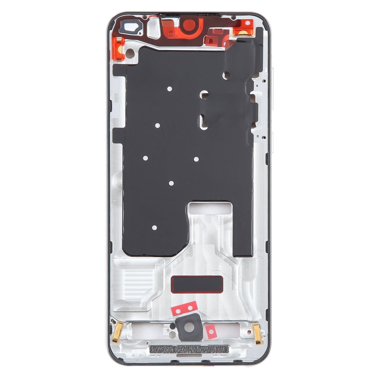 For Huawei P50 Front Housing LCD Frame Bezel Plate(Silver)