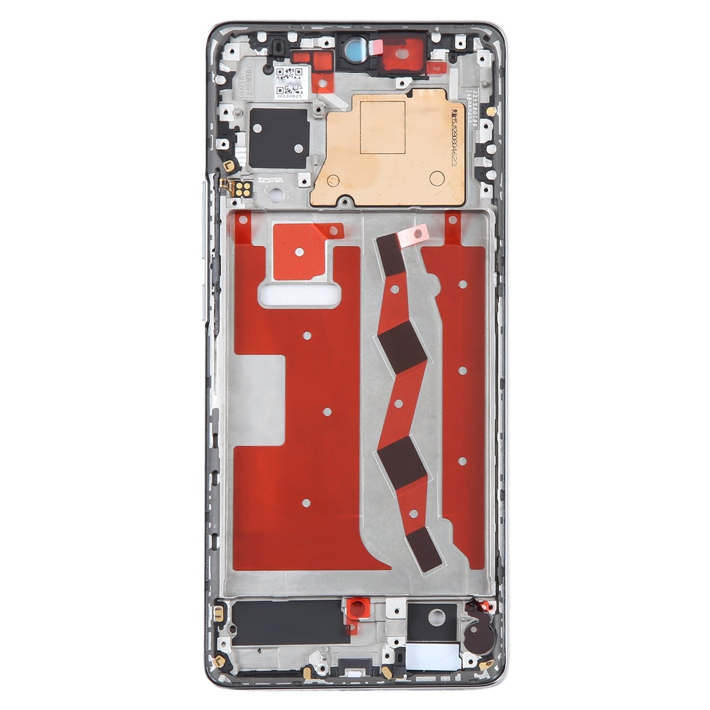 For Huawei nova 10 Front Housing LCD Frame Bezel Plate(Silver)