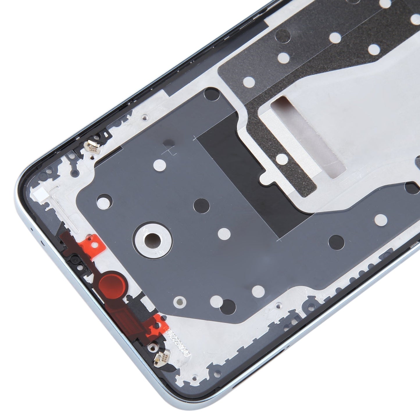 For Honor X8a Front Housing LCD Frame Bezel Plate(Green)