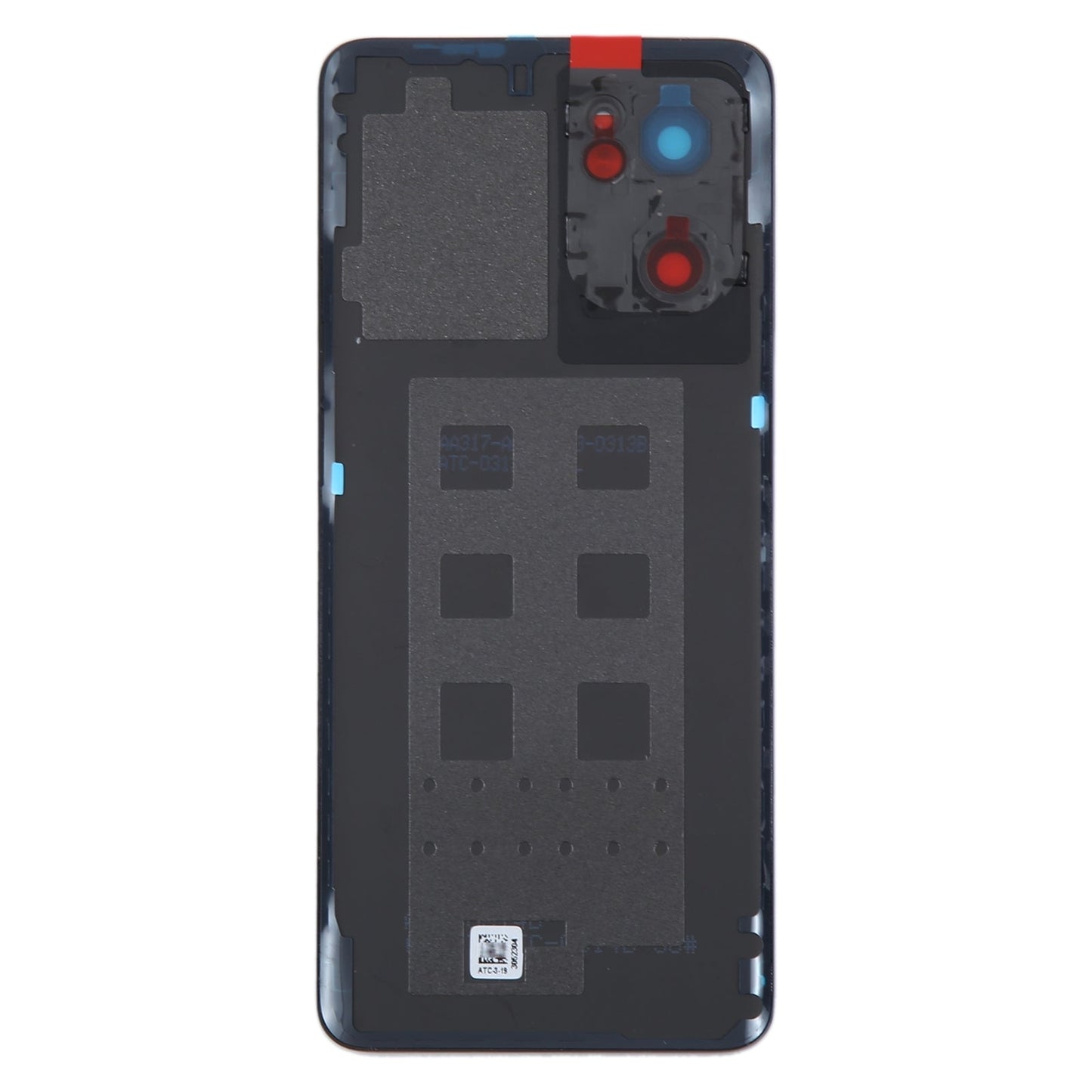 For OPPO Find X5 Lite Original Battery Back Cover with Camera Lens Cover(Blue)