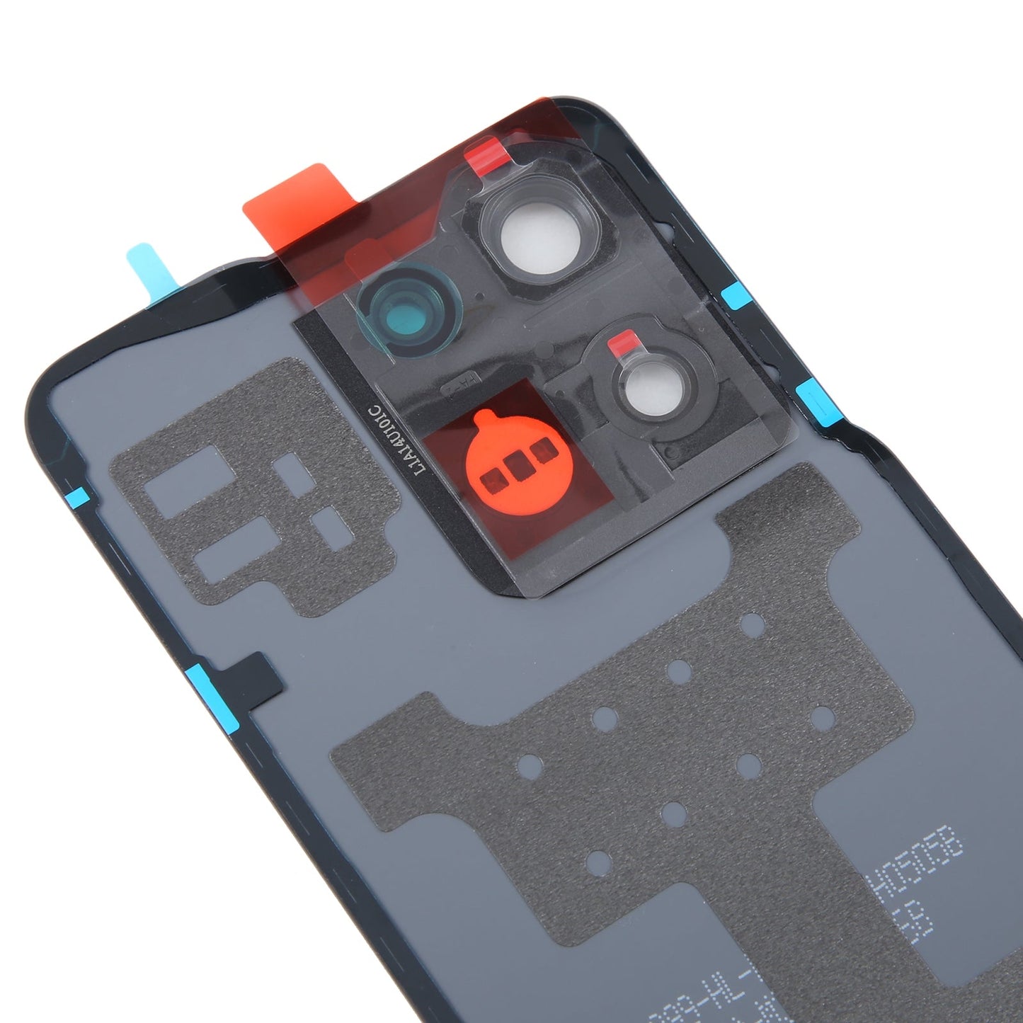 For OPPO Reno8 5G Original Battery Back Cover with Camera Lens Cover(Black)