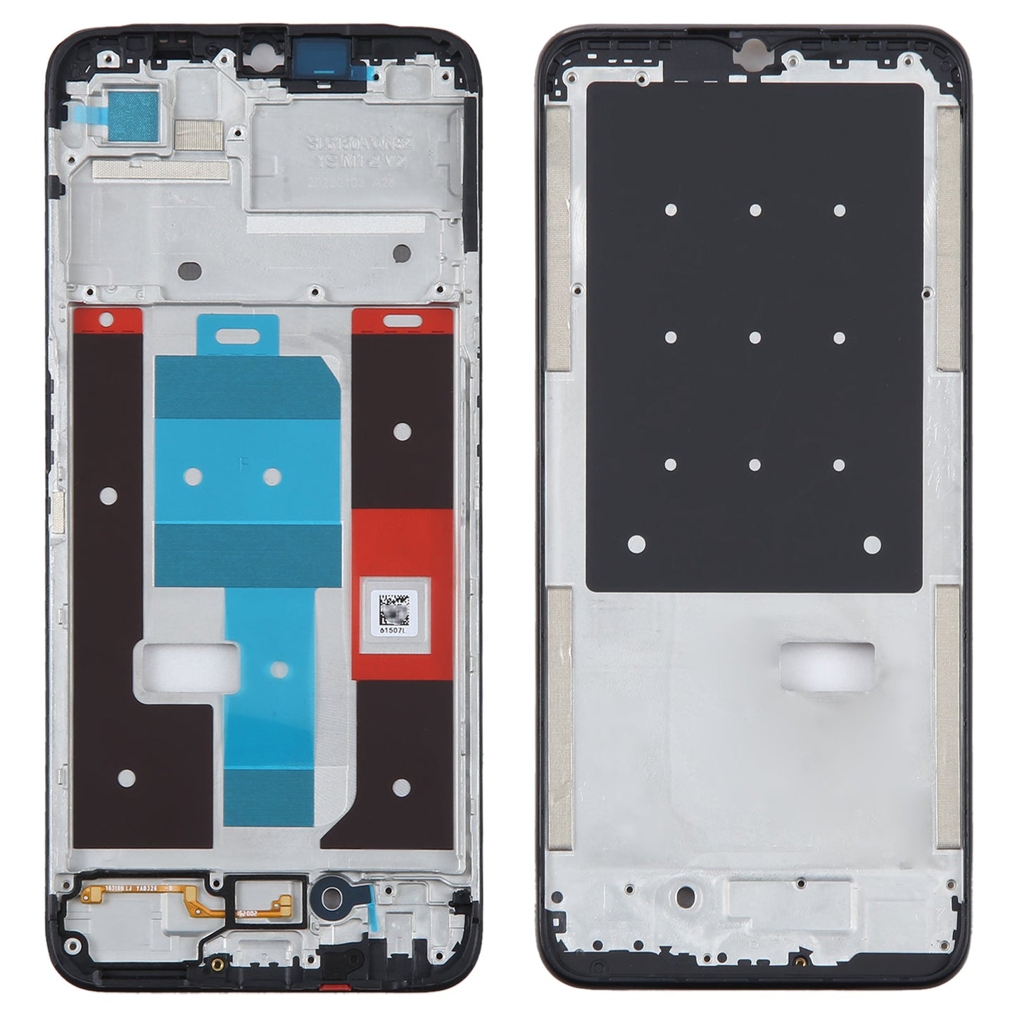 For Realme C35 Original Front Housing LCD Frame Bezel Plate