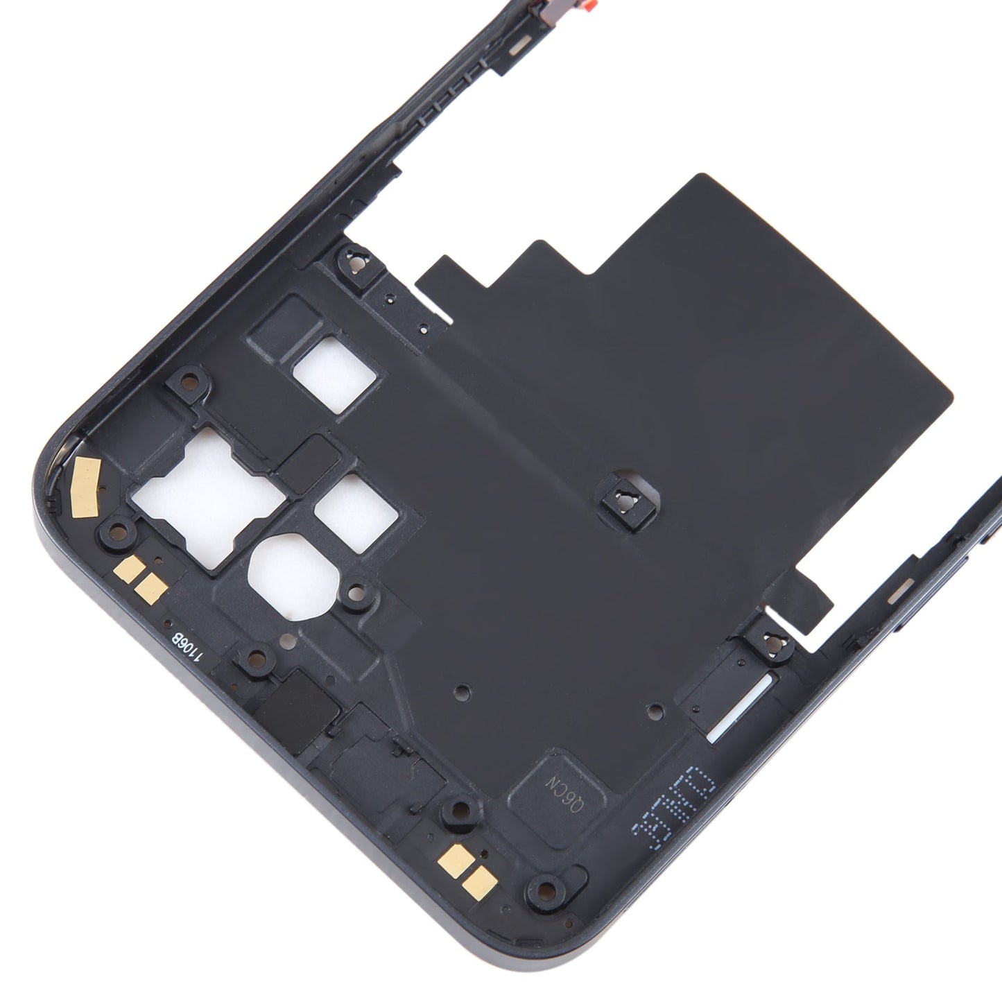 For Realme C35 Original Middle Frame Bezel Plate (Black)