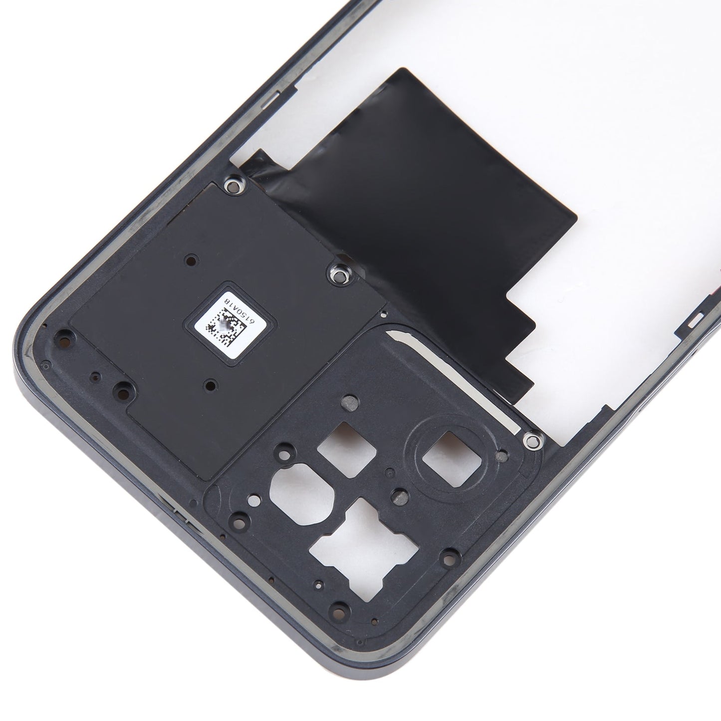 For Realme C35 Original Middle Frame Bezel Plate (Black)