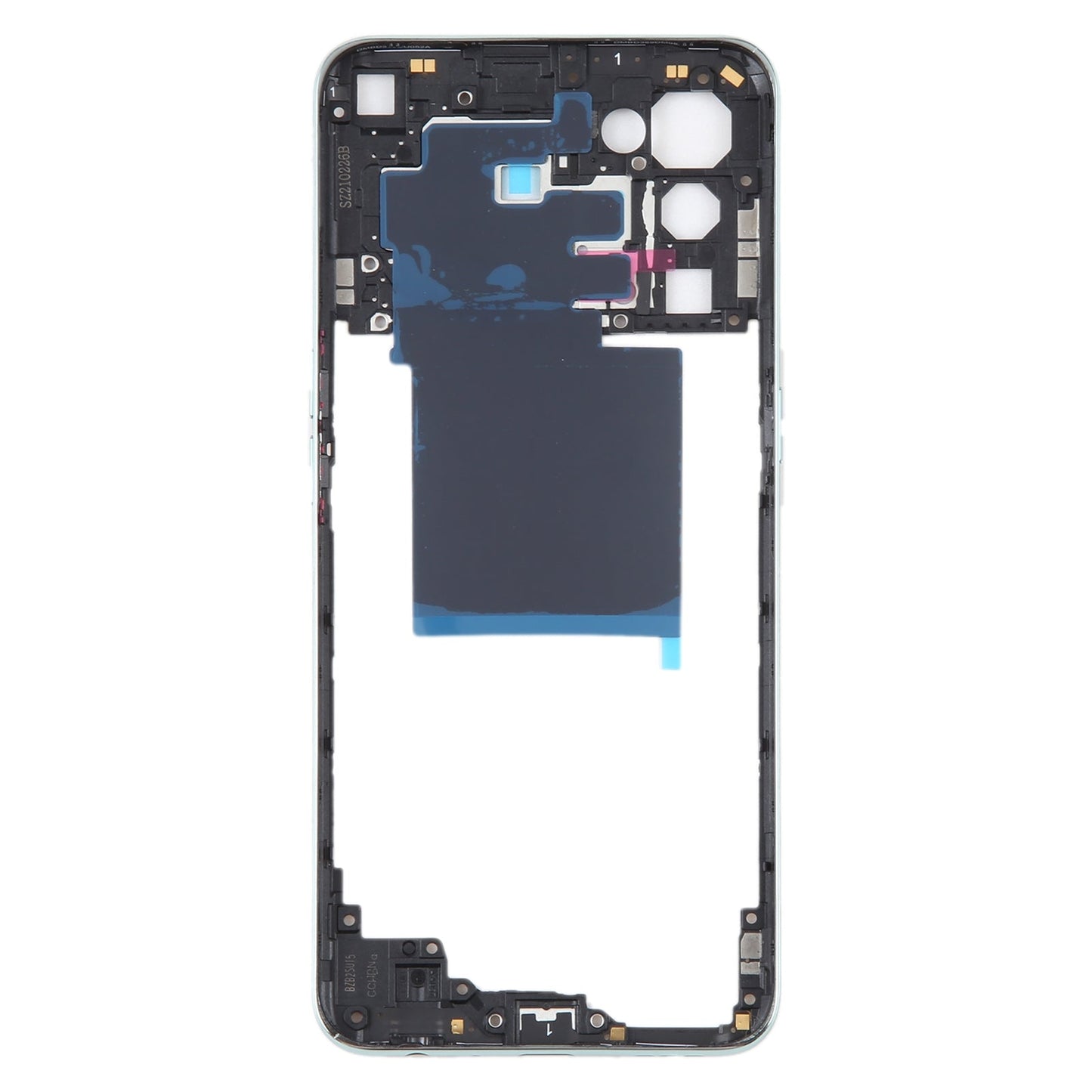 For OPPO Find X3 Lite Original Middle Frame Bezel Plate (Green)