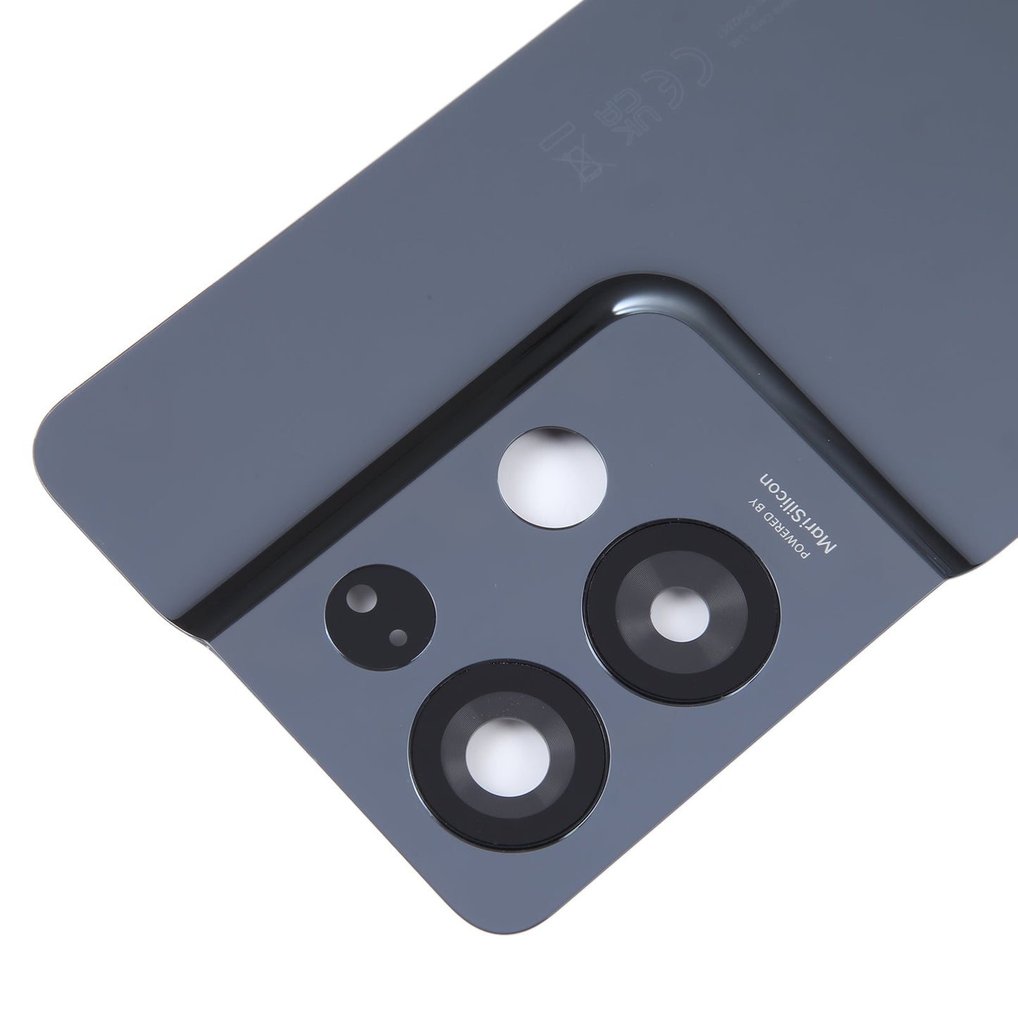 For OPPO Reno8 Pro 5G Original Battery Back Cover with Camera Lens Cover(Black)