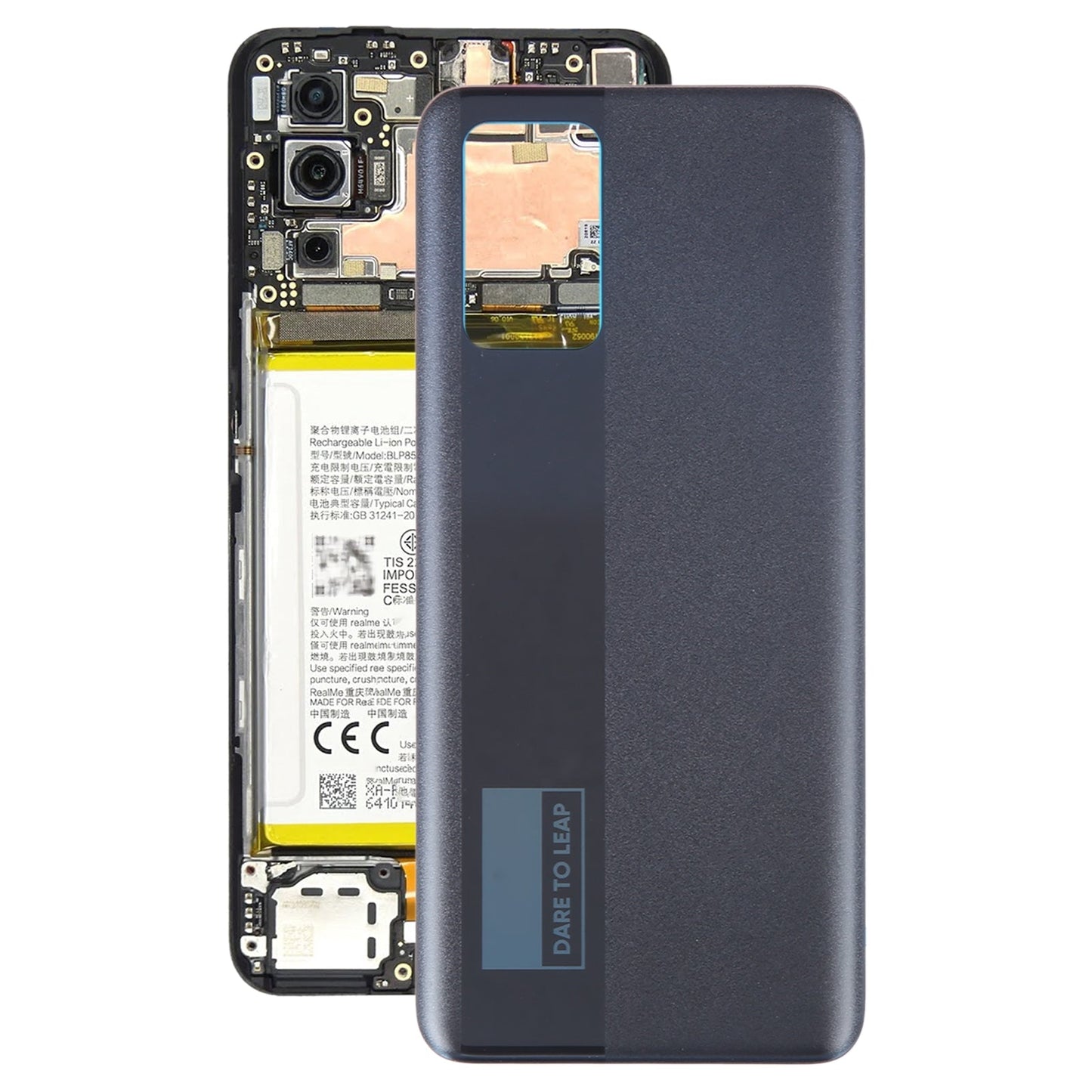 For Realme GT Neo Original Battery Back Cover(Black)