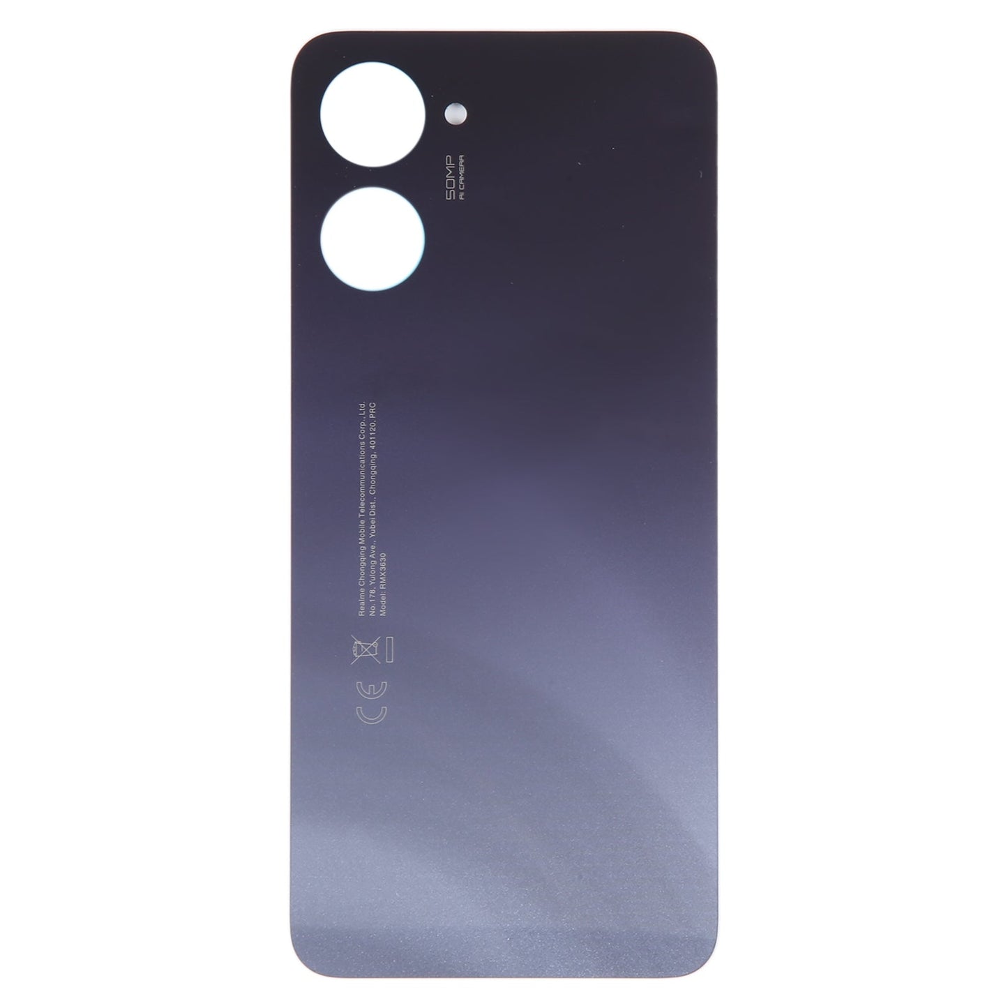For Realme 10 Original Battery Back Cover(Black)
