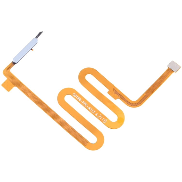 For Infinix Note 10 Pro Original Fingerprint Sensor Flex Cable (Silver)