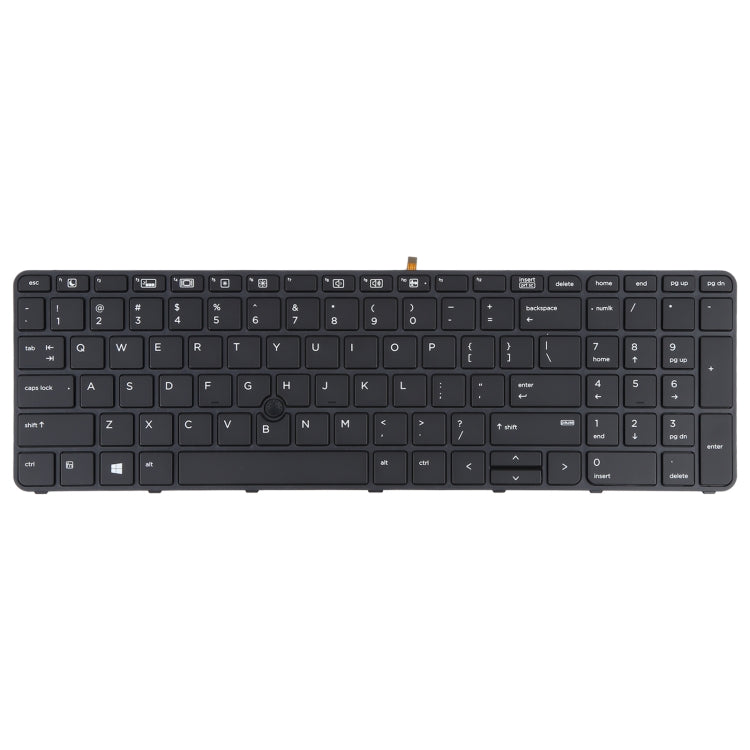 For HP Probook 650 G2 G3 655 G3 450 G3 841137-001 US Version Keyboard with Backlight and Pointing