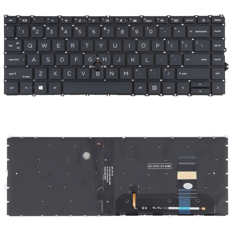 For HP Elitebook 840 G7 G8 745 G7 US Version Keyboard with Backlight and Pointing