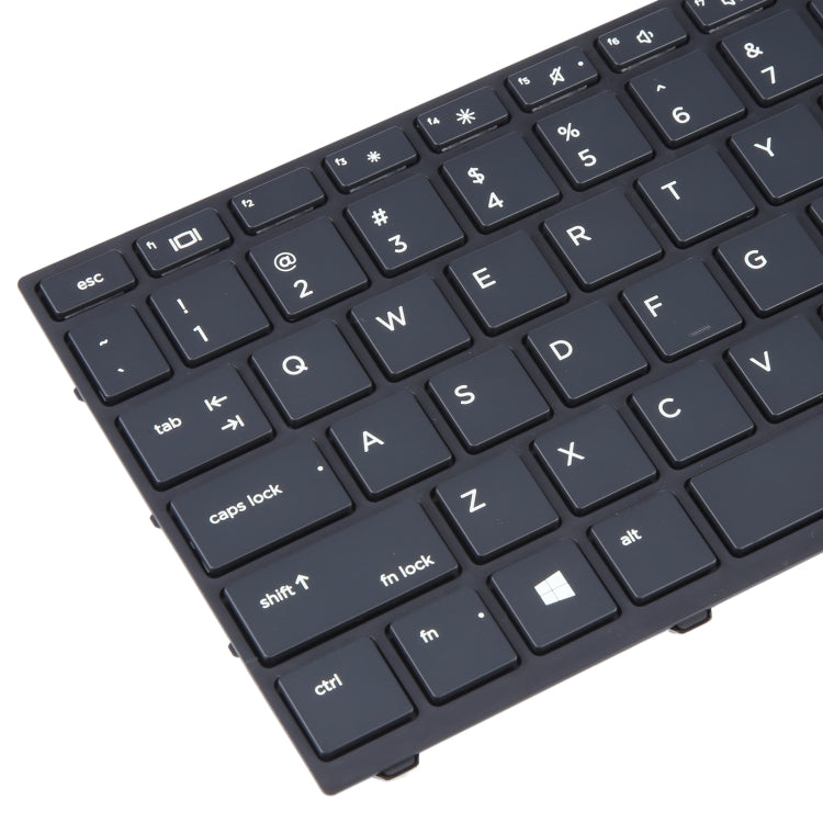 For HP Probook 450 G5 455 G5 470 G5 650 G4 650 G5 US Version Keyboard with Backlight (Black)