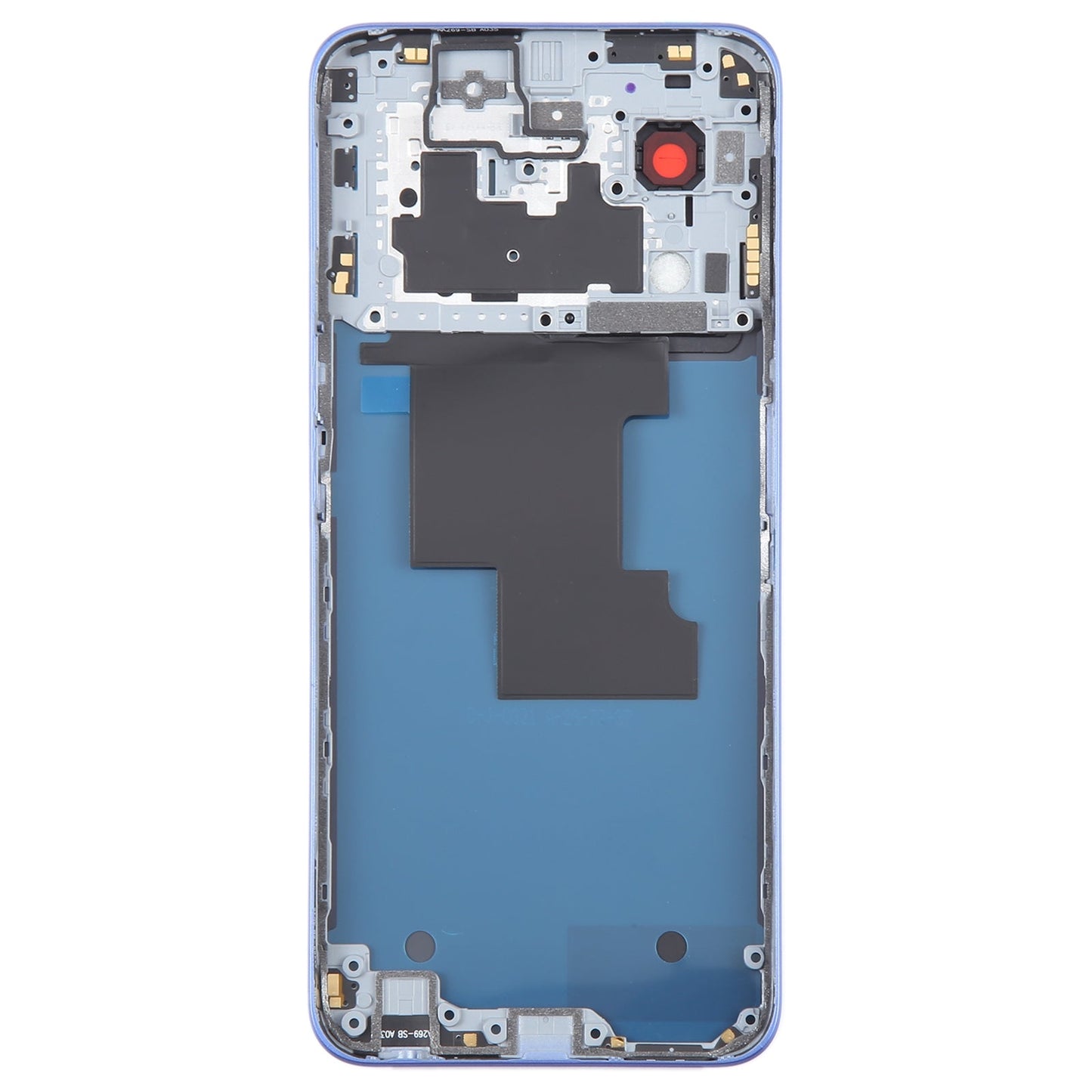 For OPPO A57 Original Battery Back Cover with Middle Frame(Blue)