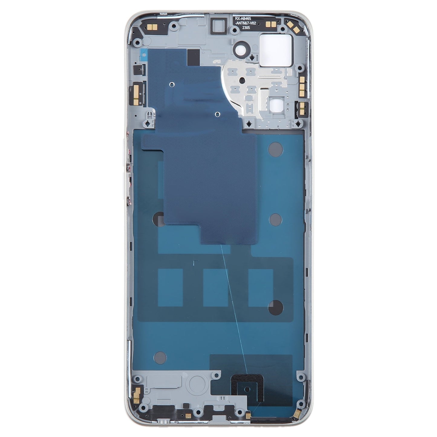 For Realme V30 Original Battery Back Cover with Middle Frame(Gold)