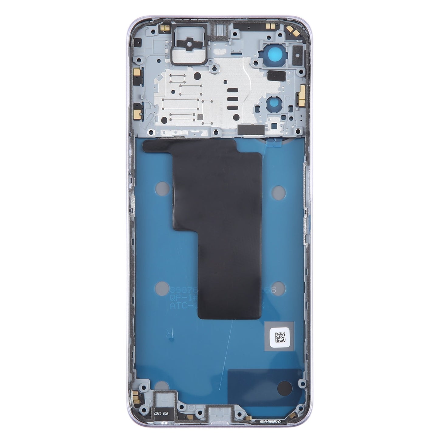 For OPPO A78 Original Battery Back Cover with Middle Frame(Purple)