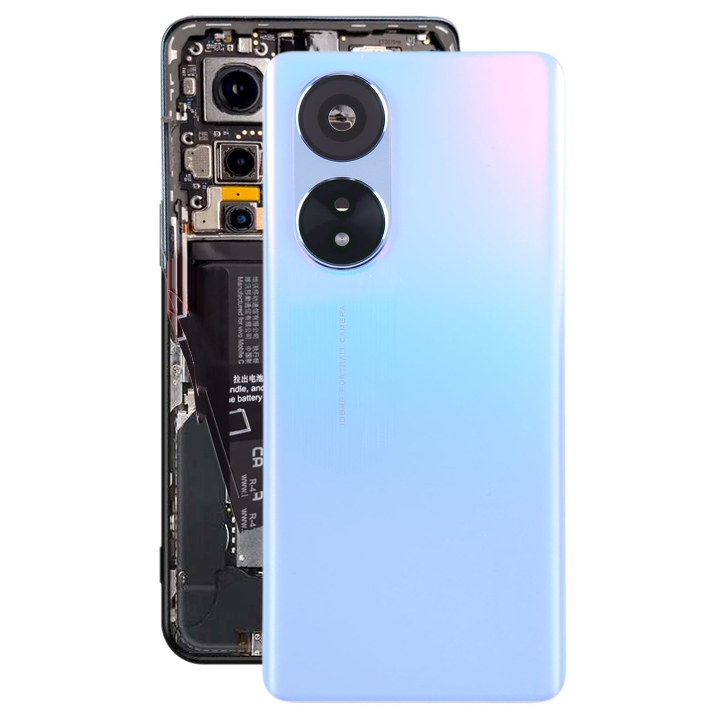 For OPPO A1 Pro Original Battery Back Cover(Blue)