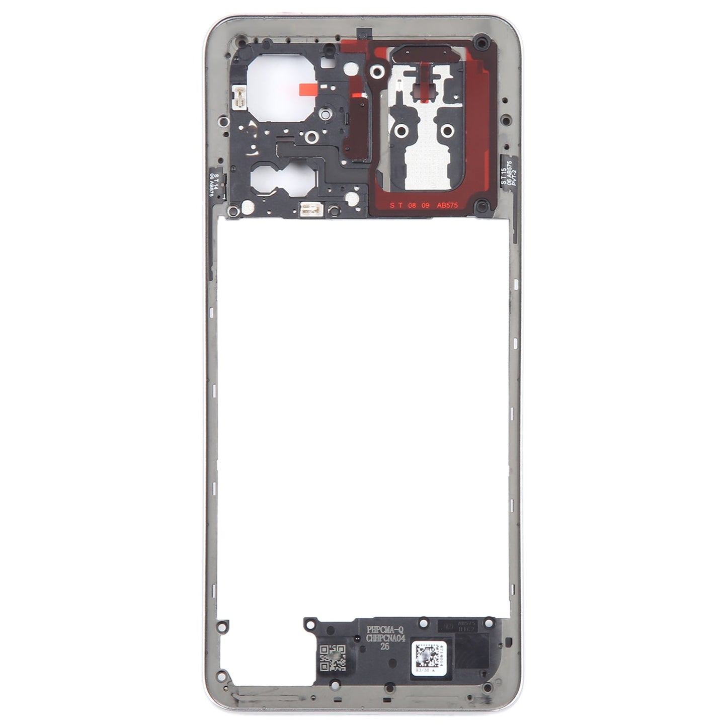 For Realme GT Neo5 SE Original Middle Frame Bezel Plate (Silver)