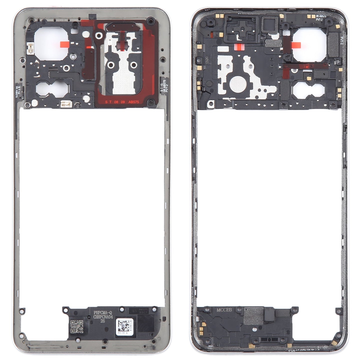 For Realme GT Neo 5 Original Middle Frame Bezel Plate(Silver)