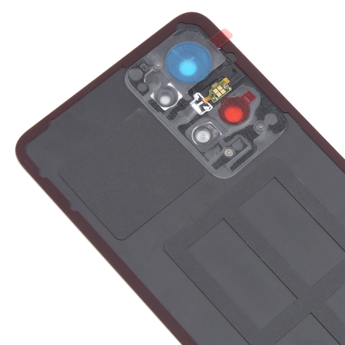 For OPPO Reno7 Pro Original Battery Back Cover with Camera Lens Cover(Black)